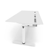 Arozzi Arena Nordico Sit/Stand Desk - White gaming desk Zwart