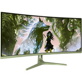 Arozzi Nova Curved 34" UltraWide gaming monitor Groen, 165 Hz, 2x DisplayPort, 2x HDMI, Audio, Adaptive Sync