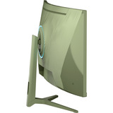 Arozzi Nova Curved 34" UltraWide gaming monitor Groen, 165 Hz, 2x DisplayPort, 2x HDMI, Audio, Adaptive Sync