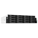 Asustor Lockerstor 16R Pro Gen2 (AS7216RDX) nas Zwart, 2x 1G LAN, 2x 2.5G LAN, 4x USB 3.2 Gen 1