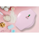 Bestron AAW700P Mini cookie maker met leuke dieren motieven koekjesmaker Roze