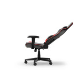 DXRacer PRINCE L Black & Red PVC Leather gamestoel Zwart/rood