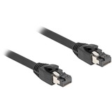 DeLOCK Cat.8.1 netwerkkabel Zwart, 15 meter, S/FTP, RJ-45