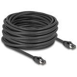DeLOCK Netwerkabel S/FTP, RJ-45 met Cat.8.1 Zwart, 15 meter
