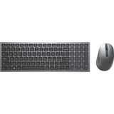 Dell KM7120W, desktopset Grijs, US lay-out, Scissor switches, 1600 dpi