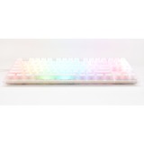 Ducky One 3 TKL Aura White, toetsenbord Wit, US lay-out, Cherry MX Brown, ABS Double Shot, hot swap