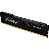 Kingston FURY 16 GB DDR4-3200 werkgeheugen Zwart, KF432C16BB/16, Beast