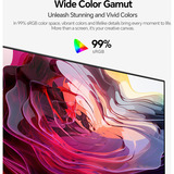 Koorui E2411F 23.8" monitor Zwart, 100 Hz, HDMI, VGA, AMD Free-Sync