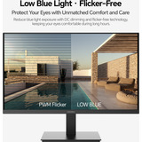 Koorui E2411F 23.8" monitor Zwart, 100 Hz, HDMI, VGA, AMD Free-Sync