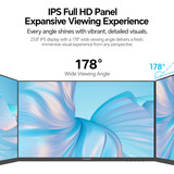 Koorui E2411F 23.8" monitor Zwart, 100 Hz, HDMI, VGA, AMD Free-Sync