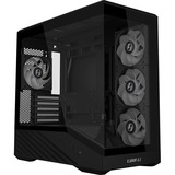 Lian Li Vector V100R MINI midi tower behuizing Zwart | 2x USB-A | 1x USB-C | RGB | Tempered Glass