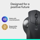 Logitech MX Ergo S Advanced Wireless Trackball Mouse Grafiet, 512 - 2048 dpi, Bluetooth Low Energy / 2,4 GHz USB