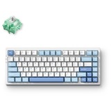 MCHOSE G75 Pro Tri-mode Gasket Structuur Mechanisch gaming toetsenbord Blauw, US lay-out, KTT Cabbage Tofu V2, 75%, RGB, hot swap, PBT Double-Shot, 2.4 GHz / USB-C / Bluetooth
