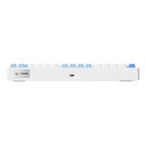 MCHOSE G75 Pro Tri-mode Gasket Structuur Mechanisch gaming toetsenbord Blauw, US lay-out, KTT Cabbage Tofu V2, 75%, RGB, hot swap, PBT Double-Shot, 2.4 GHz / USB-C / Bluetooth