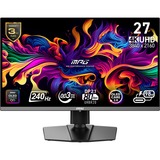 MSI MPG 272URX QD-OLED 26.5" 4K UHD gaming monitor Zwart, 240Hz, HDMI, DisplayPort, USB-C, Adaptive-Sync