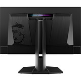 MSI MPG 272URX QD-OLED 26.5" 4K Ultra HD gaming monitor Zwart, 1x DisplayPort, 2x HDMI, 1x USB-C, 2x USB-A, 240 Hz