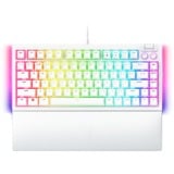 Razer BlackWidow V4 75% RGB mechanisch gaming toetsenbord Wit, US lay-out (QWERTY), Razer Orange, 75%, Hot-swappable