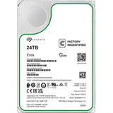 Seagate Exos 24 TB Refurbished harde schijf SATA 6 Gb/s, 3,5"