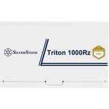 SilverStone Triton 1000Rz modulaire 1000 watt voeding  Wit, 1x 12V-2x6, 4x PCIe, 1x 12-Pin High Power GPU, 4x PCIe, Kabel-Management
