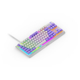 SteelSeries Apex 3 TKL RGB gaming toetsenbord Lichtpaars, US lay-out (QWERTY), SteelSeries Whisper-Quiet, 80% (TKL)	, RGB leds