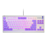 SteelSeries Apex 3 TKL, gaming toetsenbord Lichtpaars, US lay-out, SteelSeries Whisper-Quiet, RGB leds, TKL