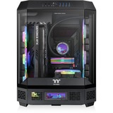 Thermaltake The Tower 600 midi tower behuizing Zwart | 4x USB-A | 1x USB-C | Tempered Glass