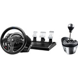 Thrustmaster T300 RS GT Edition + TH8A Add-On Shifter Bundel gaming stuur Zwart, Pc, PlayStation 3, PlayStation 4, PlayStation 5
