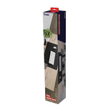 Trust Benya XXL Bureaumat 90x43 cm - Veganleer Bovenkant  Zwart, Antislip 