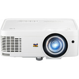 ViewSonic LS560W WXGA met korte projectieafstand LED projector Wit, 3000 ANSI Lumen, voor bedrijven en onderwijs	