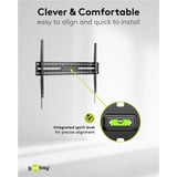 goobay TV Wall Mount FIXED 43 - 100 inch (109 - 254 cm), max. 75 kg wandmontage  Zwart