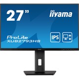 iiyama ProLite XUB2793HS-B7 27" monitor Zwart, 100 Hz, HDMI, DisplayPort, Audio, Adaptive Sync