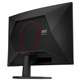AOC C27G42FE 27" curved gaming monitor Zwart/rood, HDMI, DisplayPort, 180 Hz