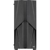 Aerocool Mecha v1 midi tower behuizing Zwart | 2x USB-A | RGB | Window