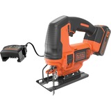 BLACK+DECKER BDCJS18E1-QW 18V 2.5Ah Pendeldecoupeerzaag 18V 2.5Ah accu en lader inbegrepen