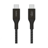 Belkin BoostCharge USB-C to USB-C Cable 240 W kabel Zwart, 1 meter