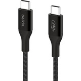 Belkin BoostCharge USB-C to USB-C Cable 240 W kabel Zwart, 1 meter