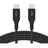 Belkin BoostCharge USB-C to USB-C Cable 240 W kabel Zwart, 1 meter