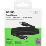 Belkin BoostCharge USB-C to USB-C Cable 240 W kabel Zwart, 1 meter