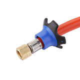 Cadac Drukregelaar Schroefcartridges 1/4” LH BSP, 30mBar, met 85 cm gasslang