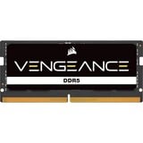 Corsair 32 GB DDR5-4800 laptopgeheugen Zwart, CMSX32GX5M1A4800C40, Vengeance DDR5