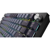 Corsair K65 Plus Wireless RGB mechanisch gaming toetsenbord Zwart, US lay-out (QWERTY), Corsair Red, 75%, RGB leds, 75%, PBT double-shot