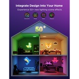 Govee Smart Mini Panel Lights - 10-pack led verlichting Wit, 2.4GHz wifi + Bluetooth