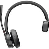 HP Poly Voyager 4310 UC mono headset on-ear  Incl. BT700 USB-A-adapter + oplaadstandaard