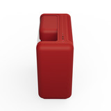 HYTE X50 midi tower behuizing Rood | 2x USB-A | 1x USB-C | Window