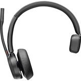 Happy People Poly Voyager 4310 UC mono headset on-ear  Incl. BT700 USB-A-adapter + oplaadstandaard