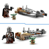 LEGO Star Wars - De Mandalorian en Grogu's speederbike Constructiespeelgoed 75436