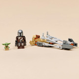 LEGO Star Wars - De Mandalorian en Grogu's speederbike Constructiespeelgoed 75436