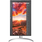 LG UltraFine 27UP850K-W 27" 4K Ultra HD monitor Zilver/zwart, 1x DisplayPort, 2x HDMI, 2x USB-A, 1x Thunderbolt
