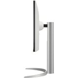 LG UltraFine 27UP850K-W 27" 4K Ultra HD monitor Zilver/zwart, 1x DisplayPort, 2x HDMI, 2x USB-A, 1x Thunderbolt