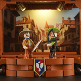 Lumibricks Middle Ages - Medieval Troupe Carriage Constructiespeelgoed L9063